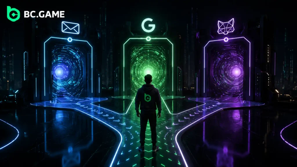 Какой способ BC Game Login выбрать